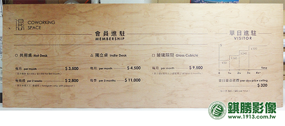 第二計畫展覽木板