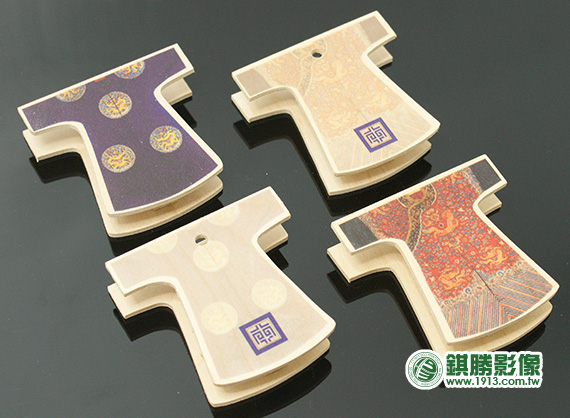 清朝龍袍造型木夾