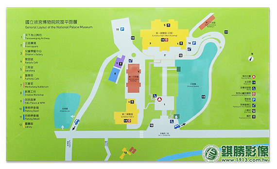 戶外不鏽鋼院區地圖