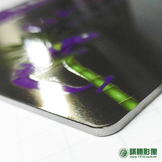 ST01017 植物名稱牌－【細節】依舊保有原髮絲紋紋路