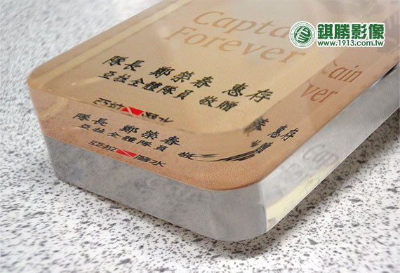 ACD03001 壓克力紀念筆鎮－產品照片 3