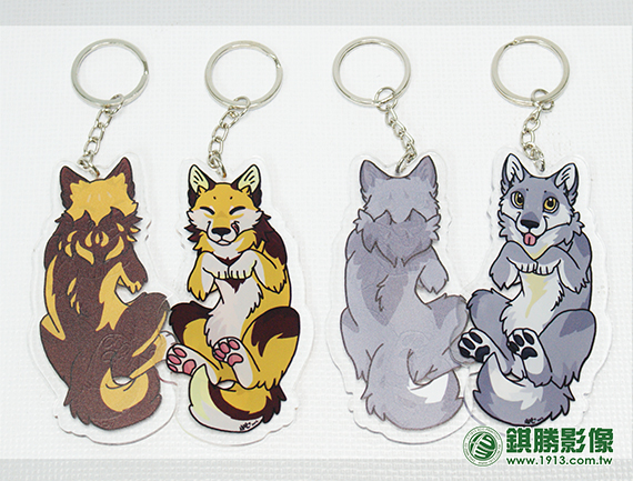 ACD02001 客製化鑰匙圈 (單層)－產品照片 4